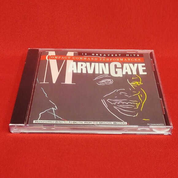 Marvin Gaye 15 Greatest Hits Compact Performances CD 1983 New Sealed - Picture 3 of 8